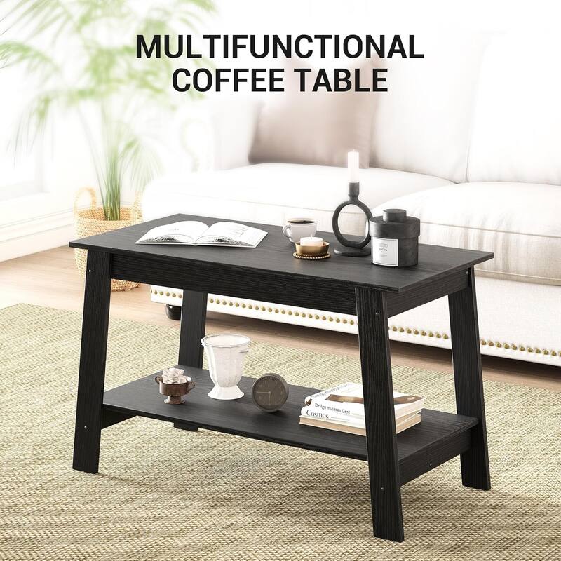 Coffee Table, 31.49'' Small Living Room Tables