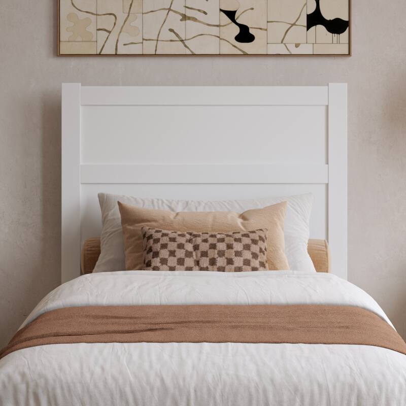 Aveline Wood Platform Bed with Matching Footboard & Storage Drawers