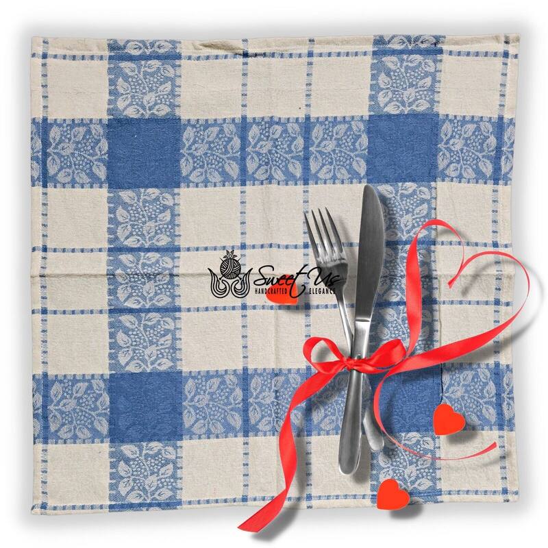 Luxurious Floral Jacquard Cotton Tablecloth Collection