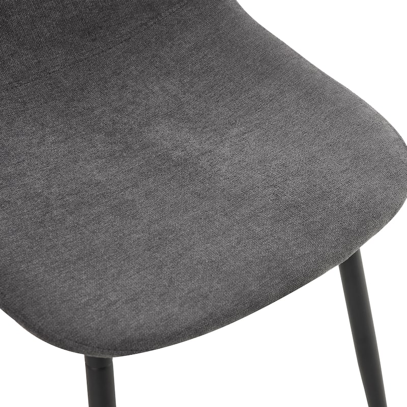 Kitchen Dining Table Set for 4/6/8, 67" Wood Table with Linen-Cotton Chairs, Stylish Dining Room Table Set for Gatherings