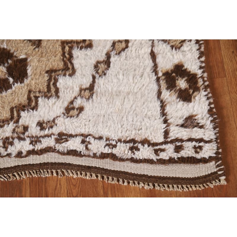 Anatolian Runner Rug Hand-knotted Oriental Wool Carpet - 3'5"x 11'5"