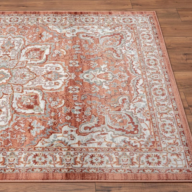 Luxe Weavers Oriental Medallion Floral Area Rug