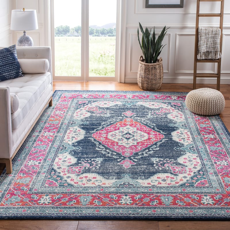 SAFAVIEH, Evoke Seniha Vintage Boho Medallion Rug
