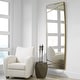 preview thumbnail 2 of 6, Uttermost Gentry Oversized Gold Mirror - 30"W x 78"H x 1.75"D
