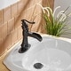 preview thumbnail 17 of 36, Vibrantbath Waterfall Bathroom Sink Faucets Deck Mount Lavatory
