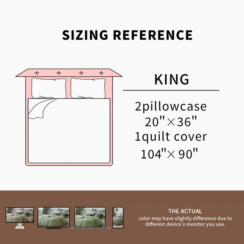 100% Pure Linen Duvet Cover Set King Size 104X90Inch 3pcs (1 Duvet Cover,2 Pillowcases) for All Season with Button Closure