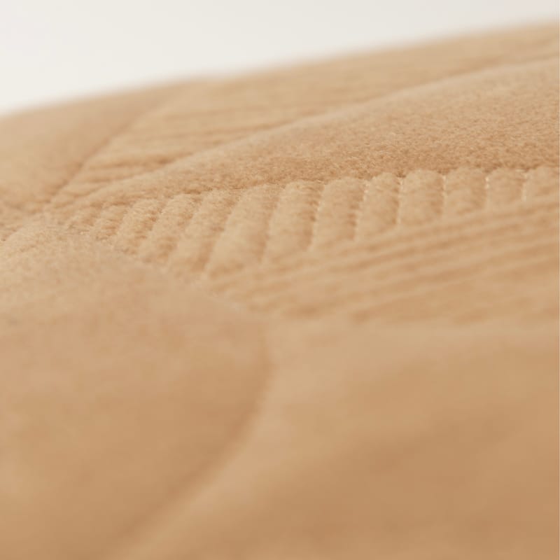 Rizzy Home Transitional Tan Pillow Cover - 20" x 20"