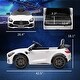 preview thumbnail 7 of 8, Mercedes-Benz AMG GTR 12V Kids Electric Car with Remote Control, LED Lights & Music - White