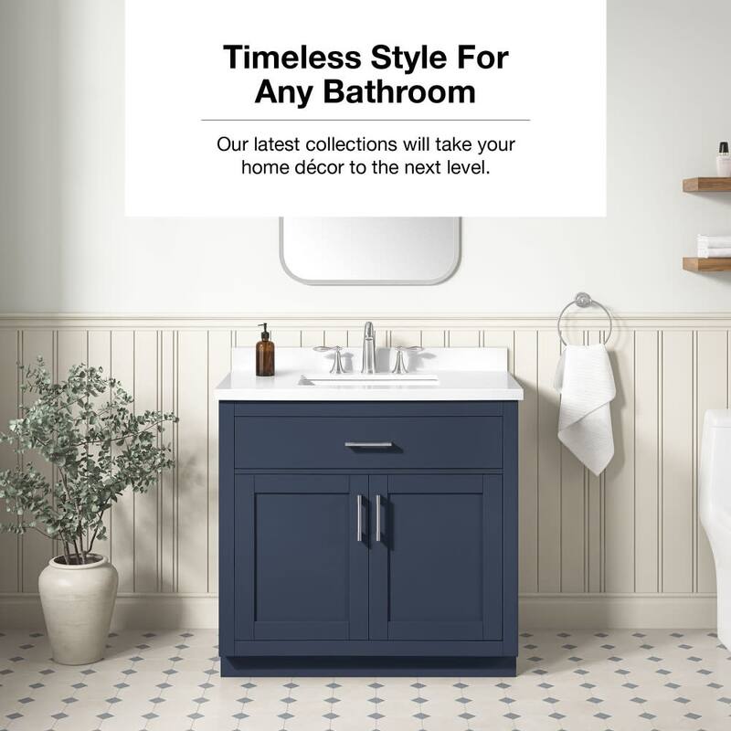 Ove Decors 15VVA-BAI236 Bailey 36" Free Standing Single Basin Vanity