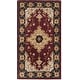preview thumbnail 29 of 35, SAFAVIEH Handmade Heritage Kassandra Traditional Oriental Wool Rug 2' x 3' - Red/Black - Rectangle