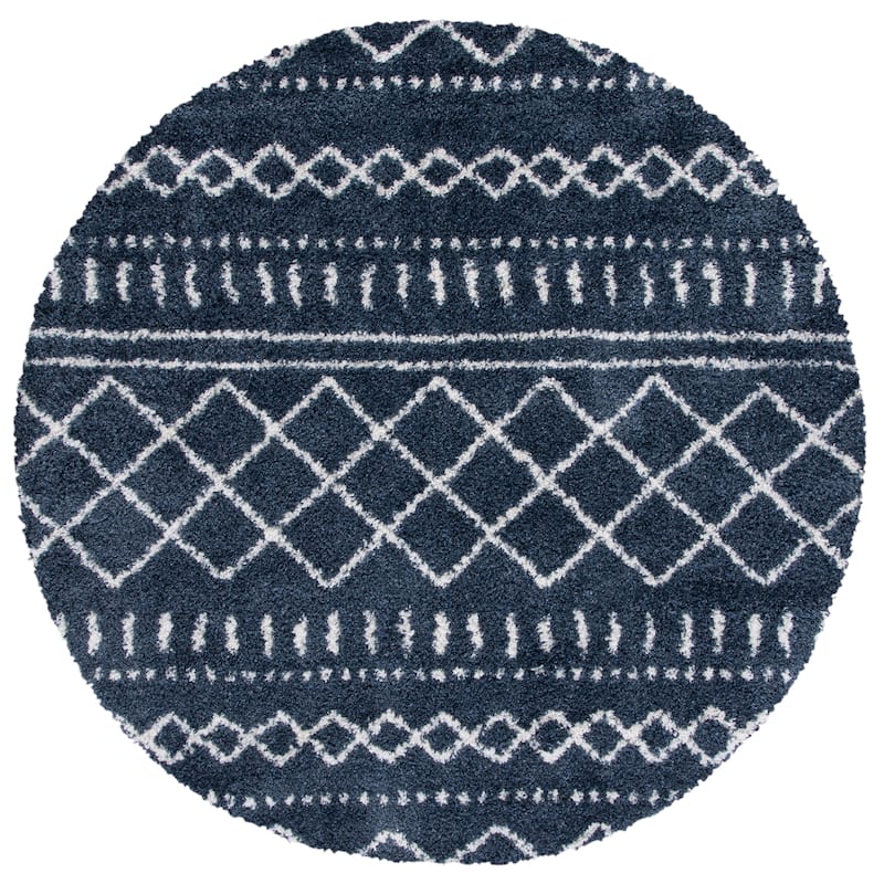 SAFAVIEH Arizona Shag Lotta Moroccan 1.2-inch Thick Rug