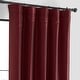 preview thumbnail 78 of 81, Exclusive Fabrics Textured Faux Dupioni Silk Thermal Blackout Curtains (1 Panel)