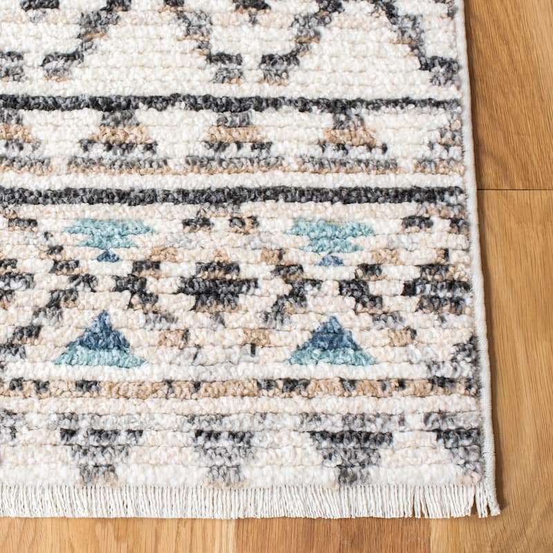 SAFAVIEH Sedona Elmire Boho Tribal Fringe Rug