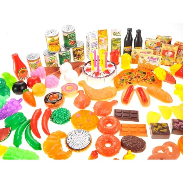 deluxe play food set