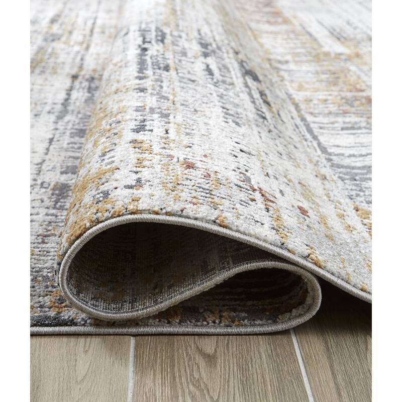 Signature Design by Ashley Rhettner Gray/Brown Rug