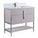 Option Bright Taupe - Chrome Hardware