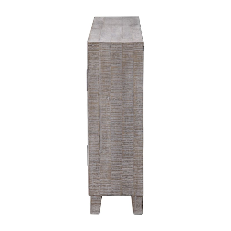 Uttermost Adalind 40" Wide Contemporary Fir Wood Accent Cabinet with
