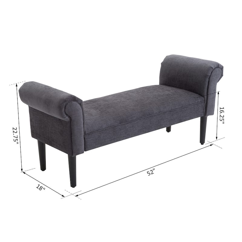 52" End of Bed Bench