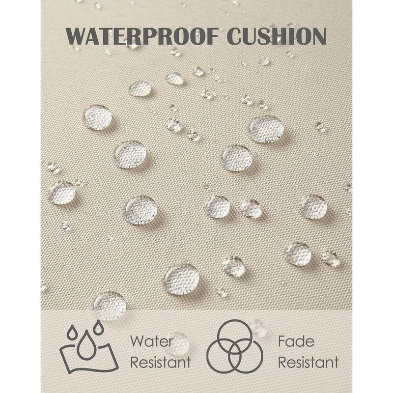 Patio Chair Cushion for Outdoor Furniture 19x19x4 Inch