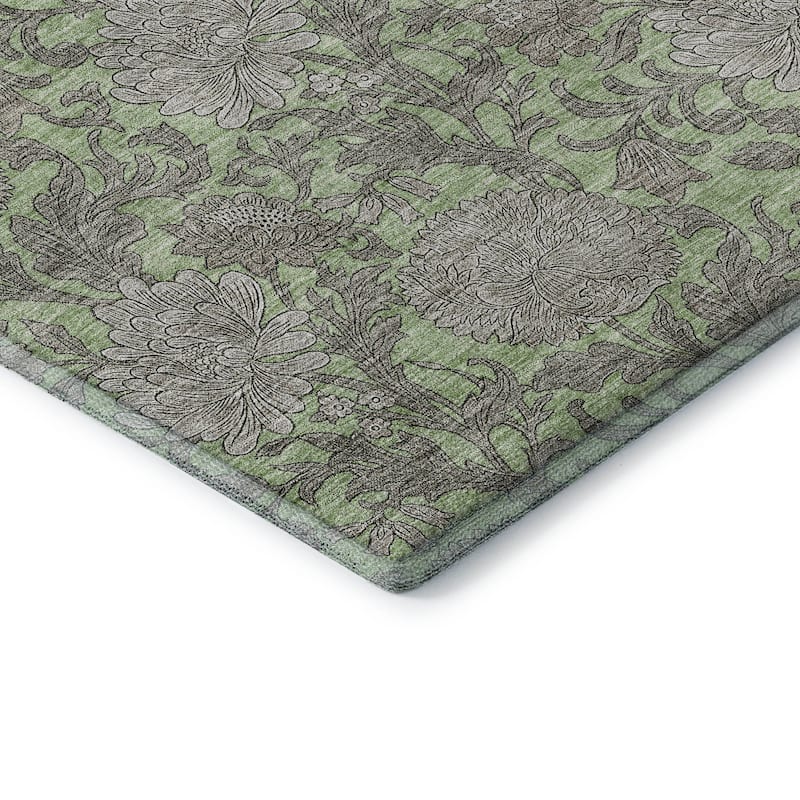Premium Washable Super Soft Floral Mayfield Rug