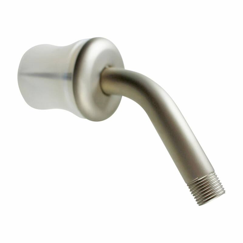 Shower Parts Satin Nickel Brass Shower Arm Part Only Renovators Supply