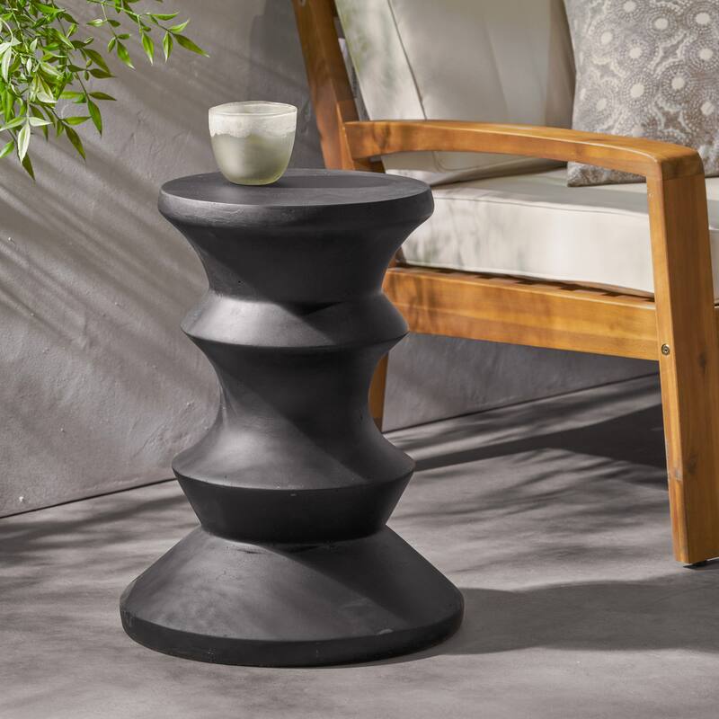 Eureka Outdoor Side Table, by Christopher Knight Home
