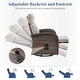 preview thumbnail 44 of 82, Pocassy Reclining Patio Chair with Adjustable Backrest