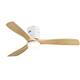 Option White with Solid Wood Blades