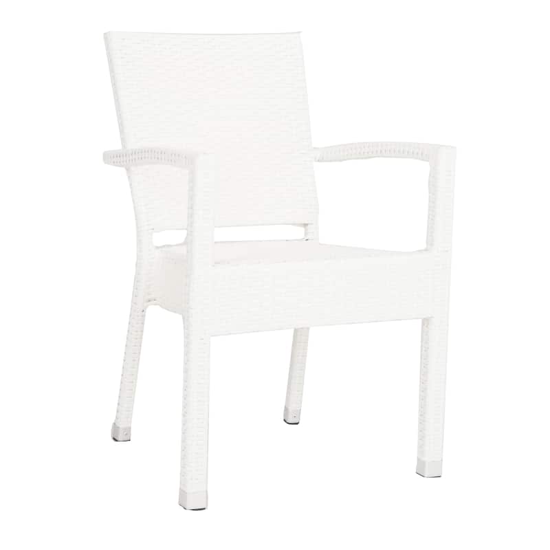 SAFAVIEH Outdoor Nautica Arm Chair (Set of 2) - 22W x 34D x 23H