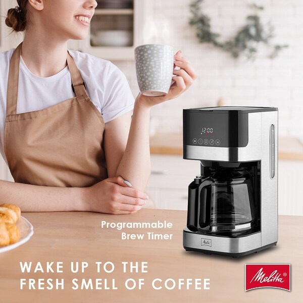 【gracia】 Melitta Aroma Therm 10 Cup Melitta Aroma Fresh Plus 10-Cup Stainless Steel Drip Coffee