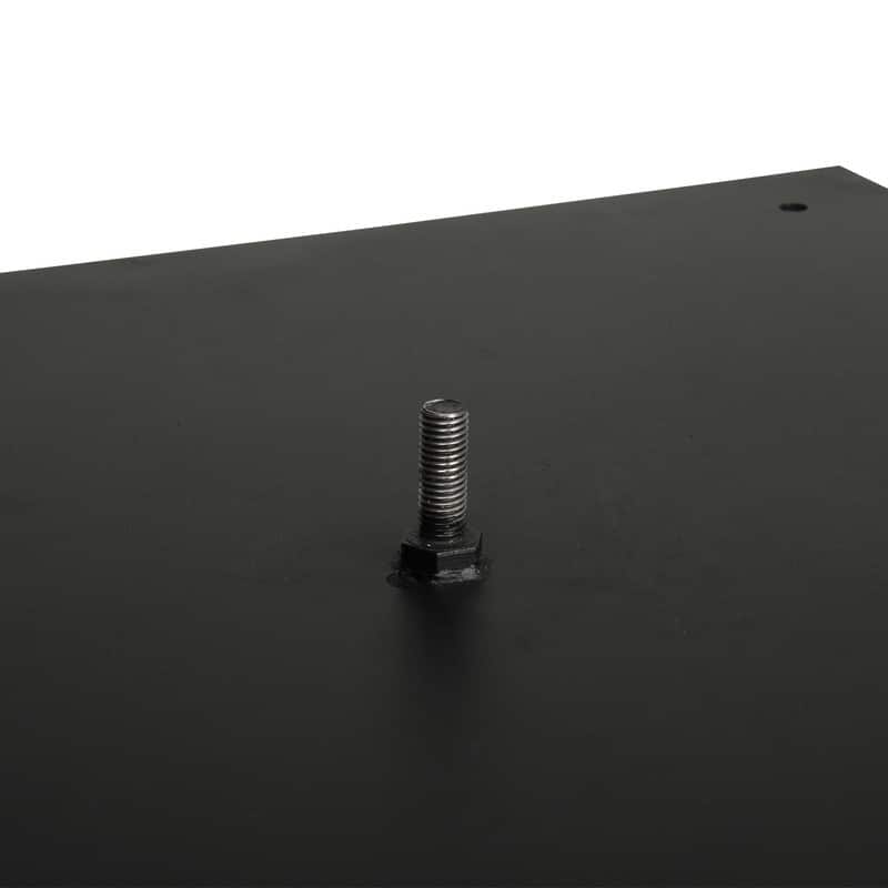 38.5lb Stainless Steel Square Umbrella Base Stand - 24.5"