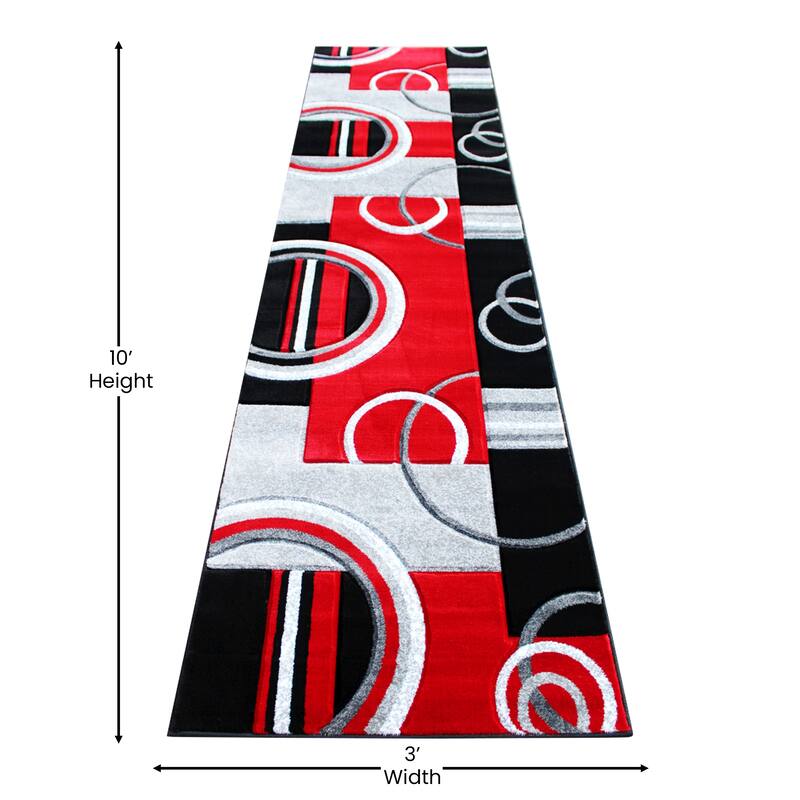 Modern Geometric Design Abstract Area Rug