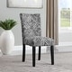 preview thumbnail 4 of 74, HomePop Classic Parsons Medallion Dining Chair (Set of 2)