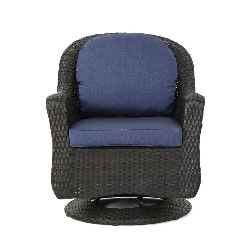 Outdoor swivel club chair