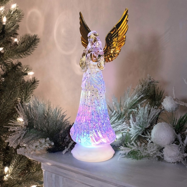 Angel glitter lamp cheap