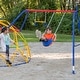 preview thumbnail 6 of 9, ActivPlay Geo Dome Climber with Swing Set