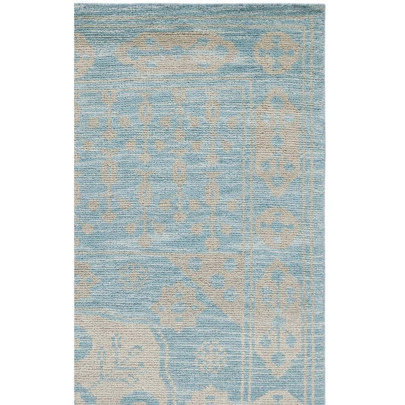 SAFAVIEH Hand-knotted Kenya Ma'Anit Southwestern Tribal Wool Rug