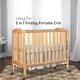 preview thumbnail 3 of 5, Dream On Me 3 in 1 Folding Portable Crib