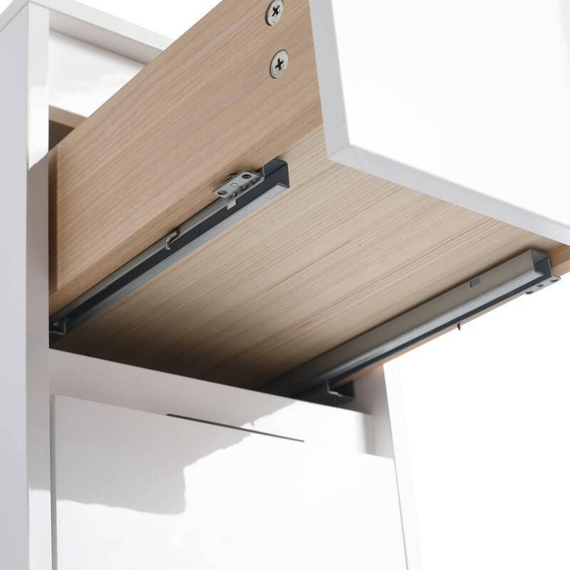 Freestanding Bathroom Vanity with Resin Sink