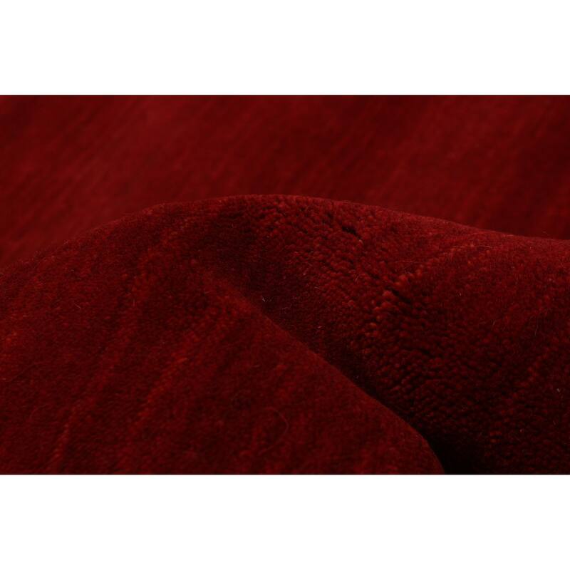Kashkuli Gabbeh Red Rug 8'0" x 10'10" - 8'0 x 10'10