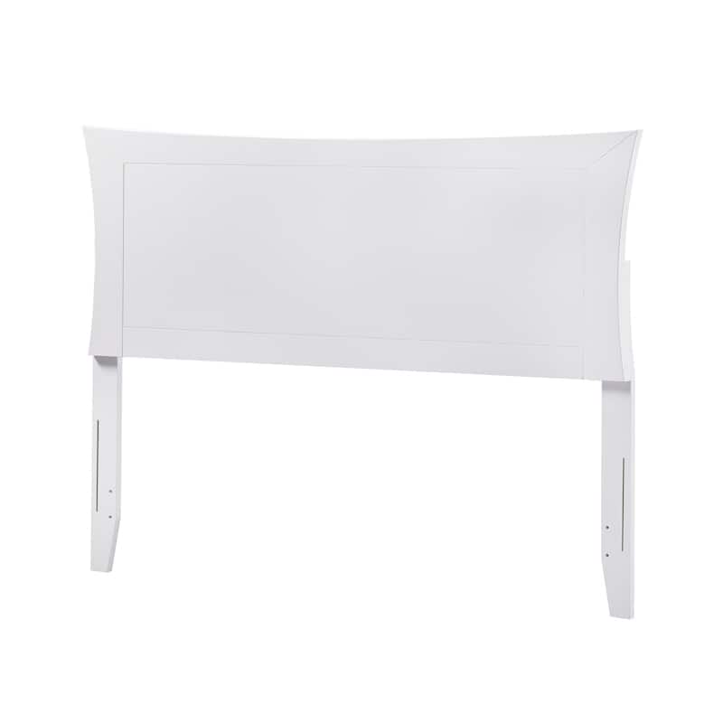 Full Headboard Victorian Style Wood Panel Bed Frame Mount Charger Durable Hardwood