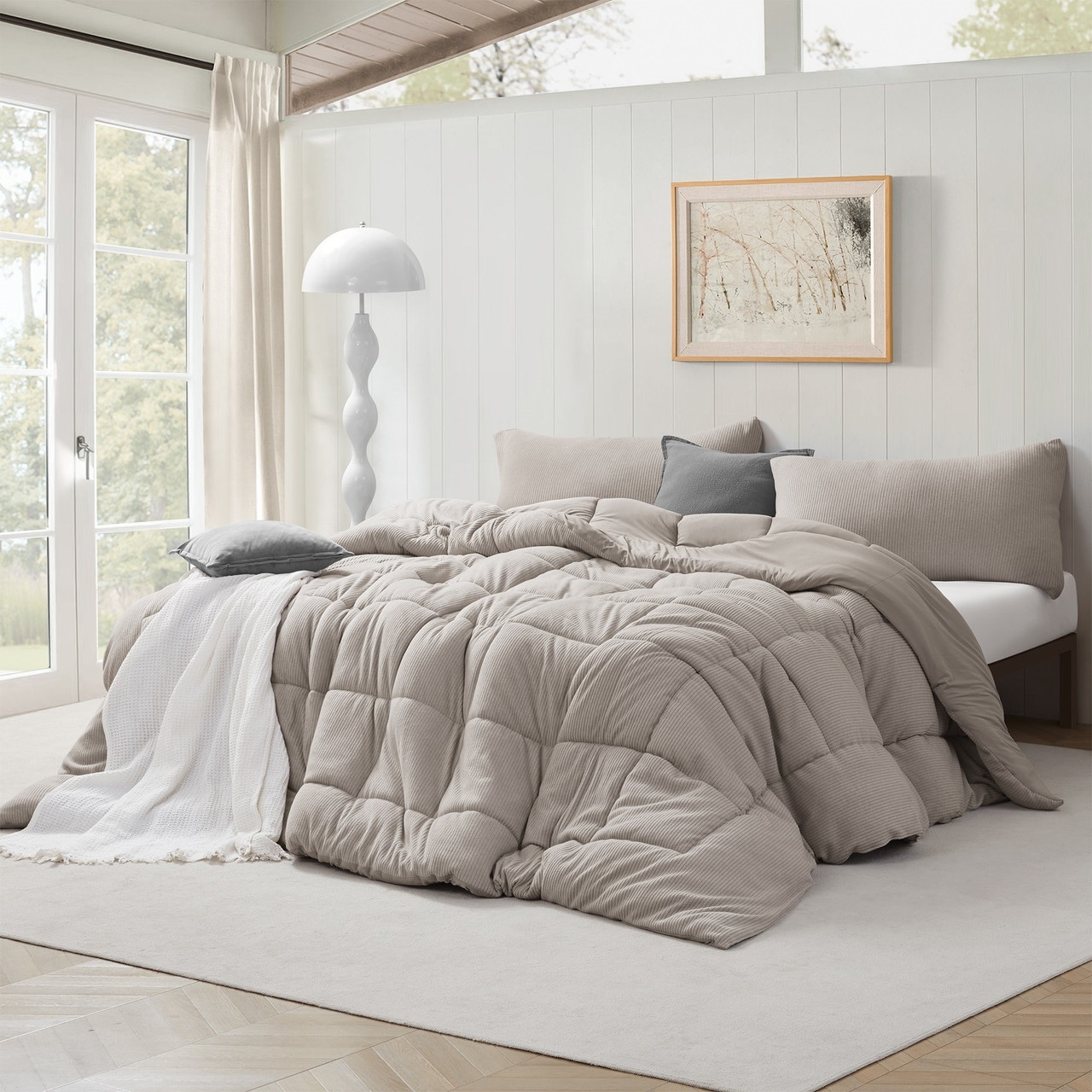 Gettin Warmer - Coma Inducer® Oversized Comforter - Driftwood Taupe