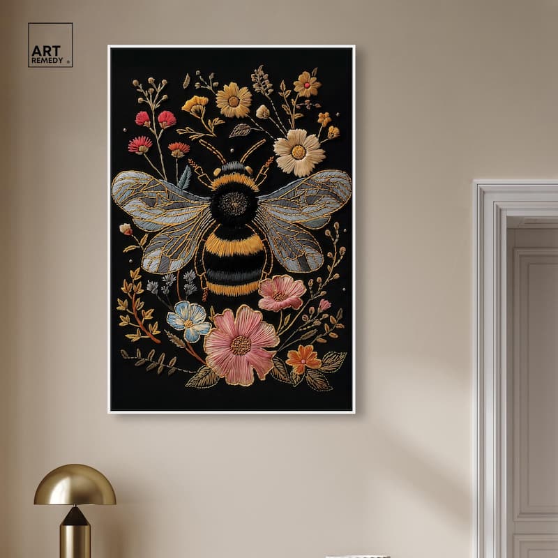 Honeyed Herald I Canvas by Art Remedy