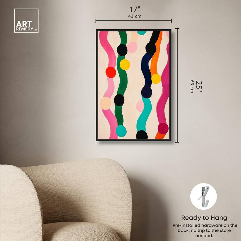 Pearl Colors I Canvas by Art Remedy