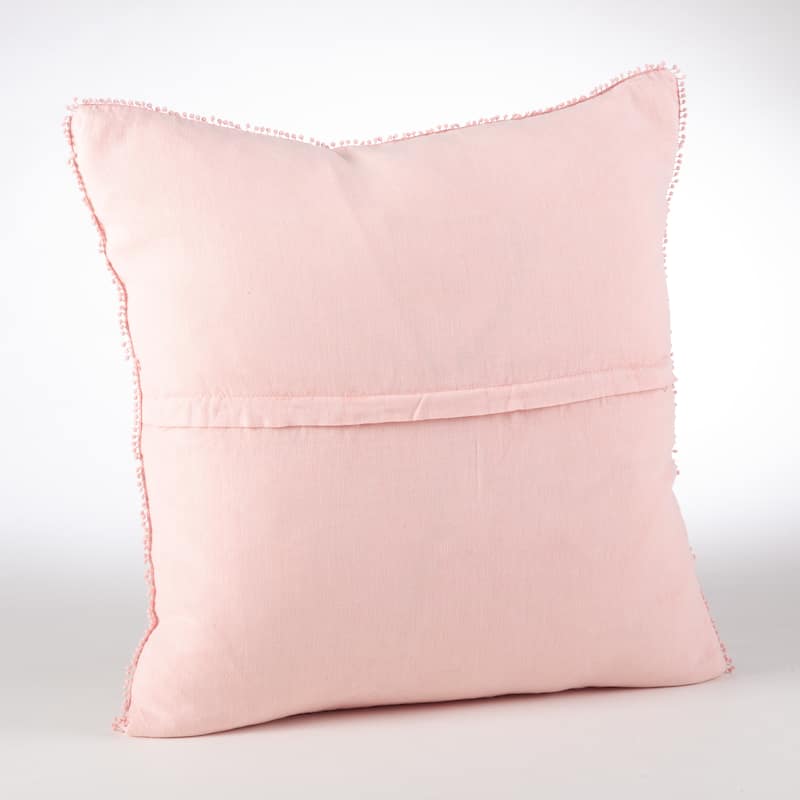 Pom Pom Design Throw Pillow