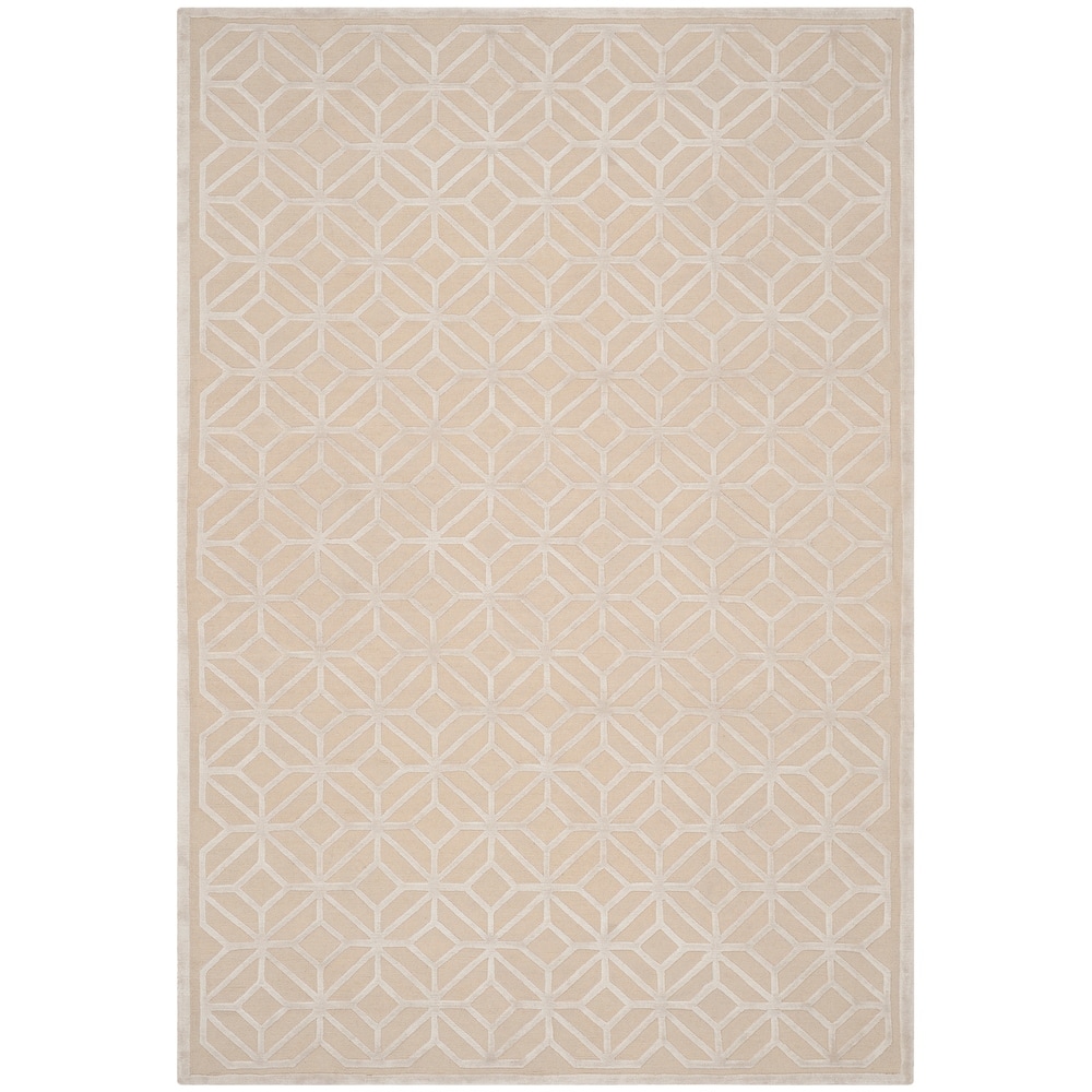 SAFAVIEH Couture Hand-knotted Tibetan Raoufa Modern Wool Rug