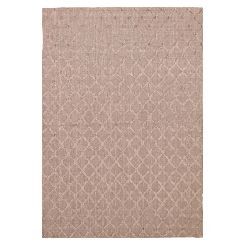 ECARPETGALLERY Hand Loomed Kashkuli Gabbeh Taupe Viscose Rug - 5'7 x 7'11 - Taupe - 5'7 x 7'11