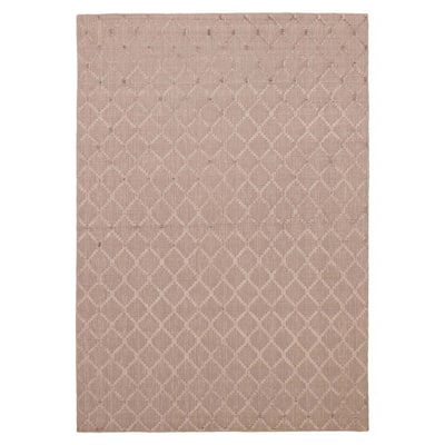 ECARPETGALLERY Hand Loomed Kashkuli Gabbeh Taupe Viscose Rug - 5'7 x 7'11