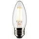preview thumbnail 2 of 1, 5.5 Watt B11 LED - Clear - Medium base - 90 CRI - 2700K - 120 Volt