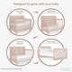 preview thumbnail 5 of 25, Evolur Convertible Crib Wooden Full-Size Bed Rail
